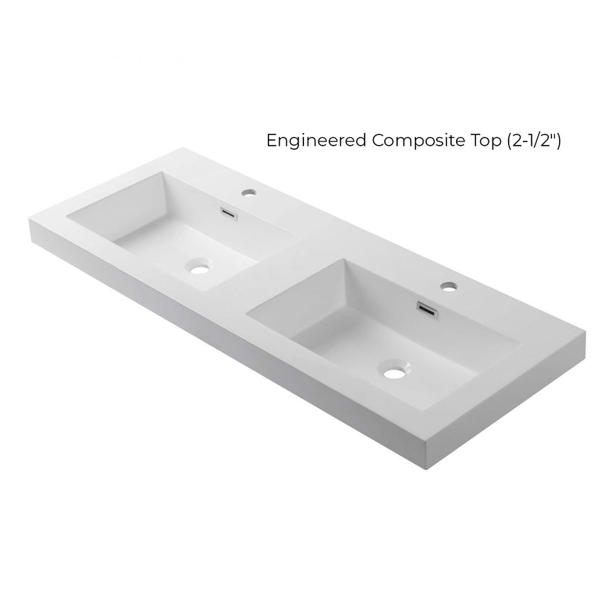 Harlow LED Floating Vanity (24"-72")