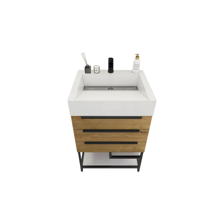 Breton Modern Vanity - 2nd Generation (24"-84")