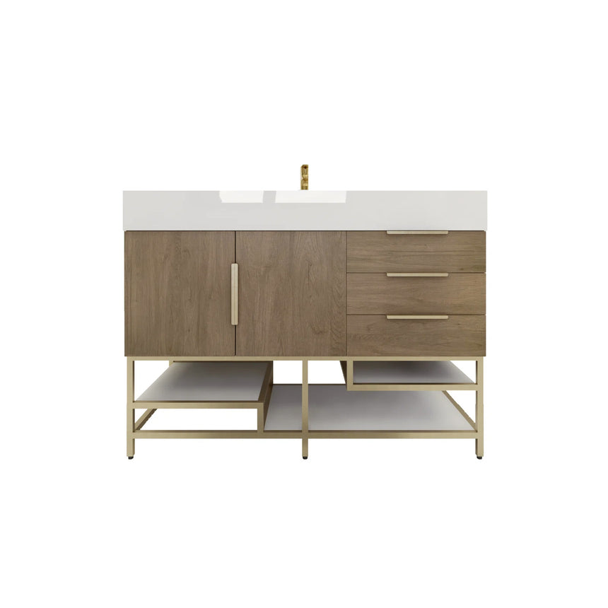 Breton Modern Vanity - 2nd Generation (24"-84")