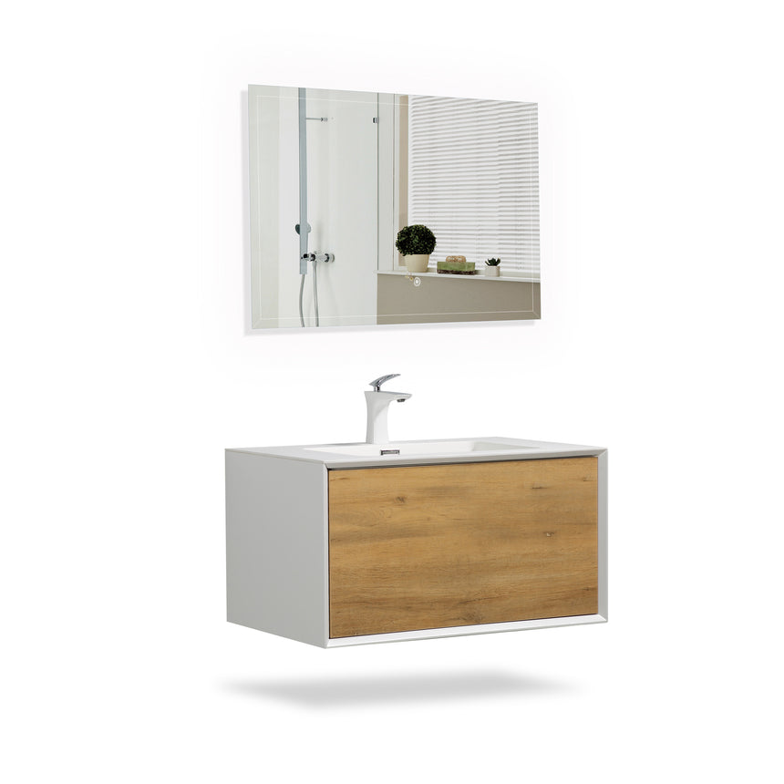 Flor Floating Vanity (24"-72")