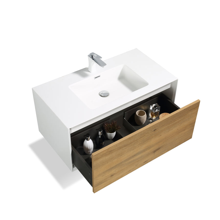 72 inch Flor Floating Vanity