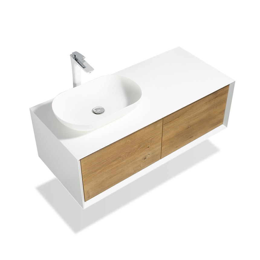 Flor Floating Vanity (24"-72")