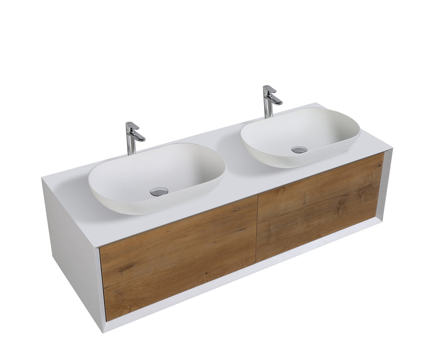 Flor Floating Vanity (24"-72")