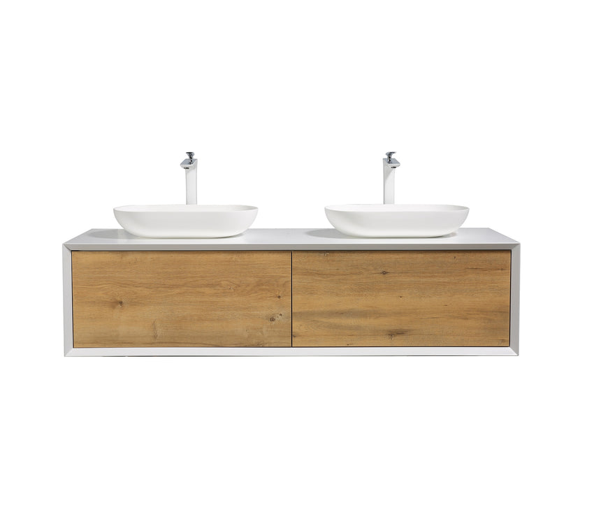 72 inch Flor Floating Vanity