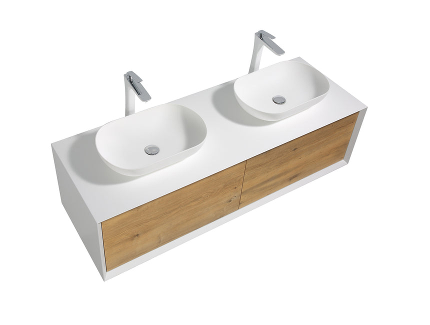 72 inch Flor Floating Vanity