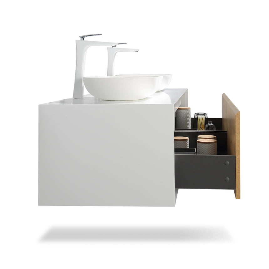 Flor Floating Vanity (24"-72")