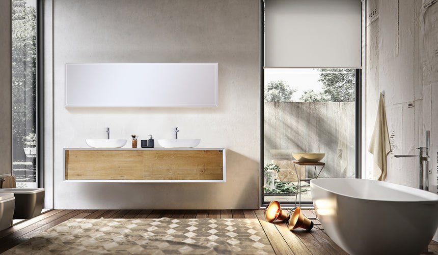 72 inch Flor Floating Vanity