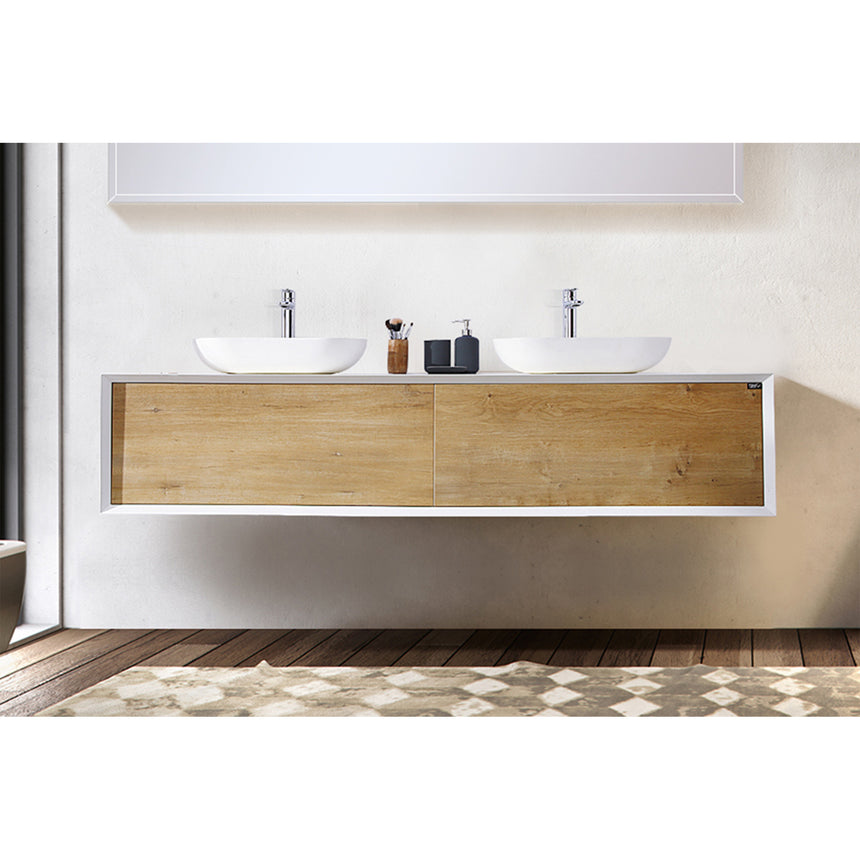 72 inch Flor Floating Vanity
