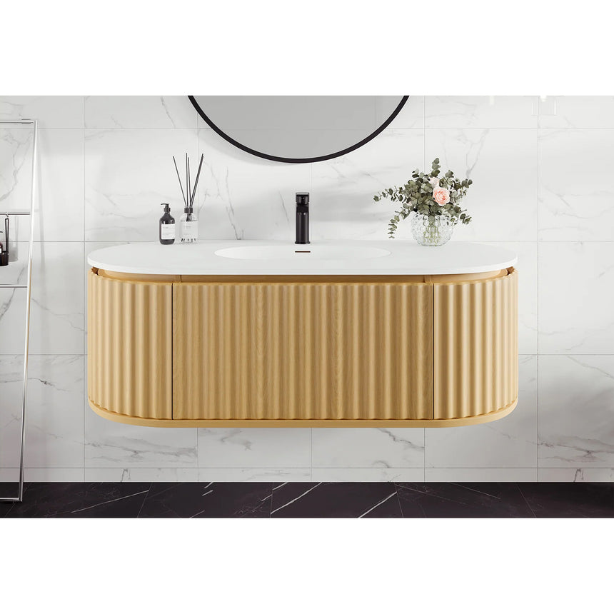 Larvotto Floating Vanity - Fluted (39"-72")