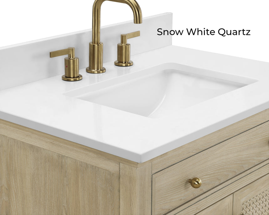48 inch Le Pensie Modern Vanity in light oak finish