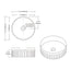 Rounded sink specs