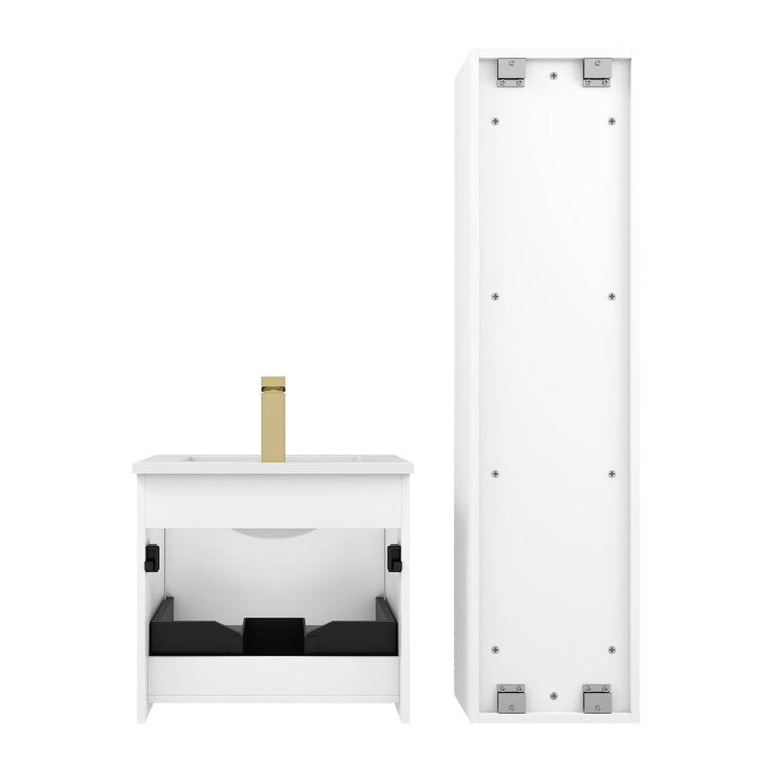 36 inch Chiara Floating Vanity Light Gray