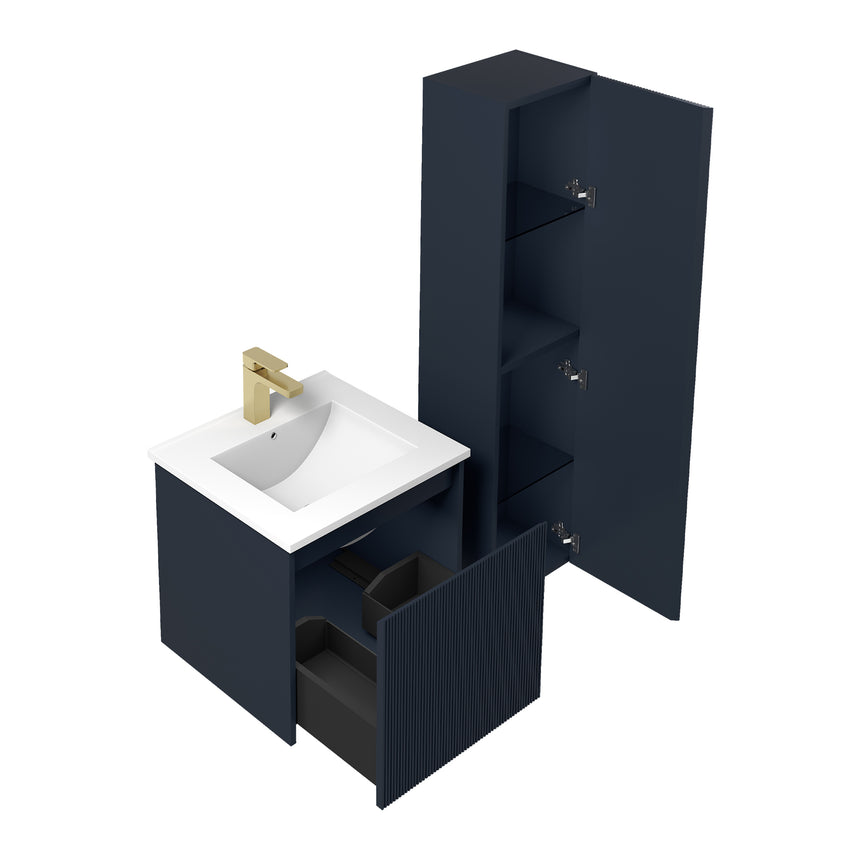 36 inch Chiara Floating Vanity Light Gray