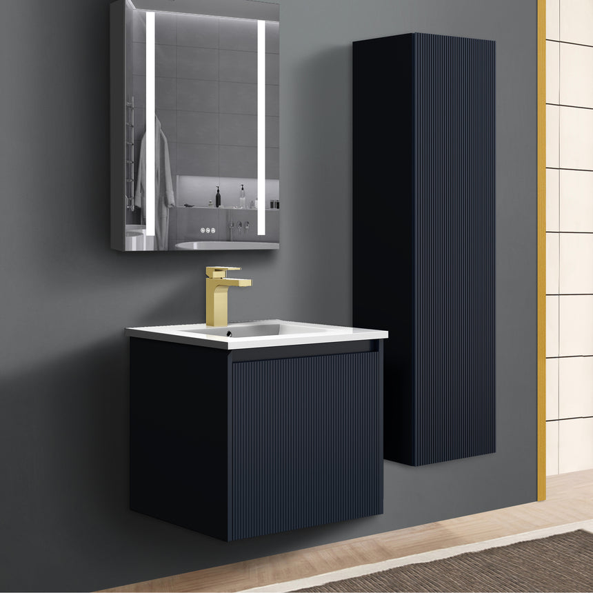 36 inch Chiara Floating Vanity Light Gray