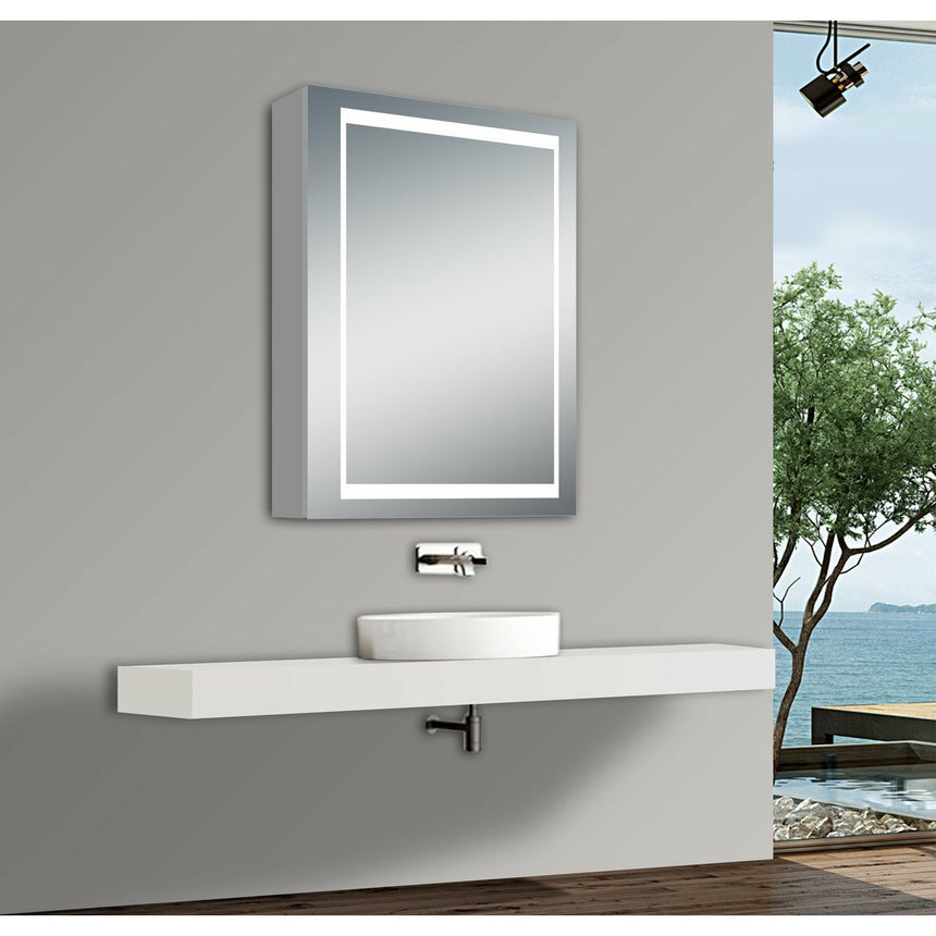 Nova LED Mirror Medicine Cabinet - O&N Floating Vanity
