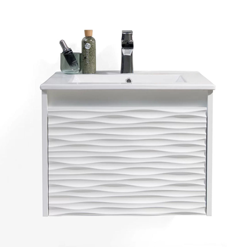 48 inch Marseille Floating Vanity Gloss White