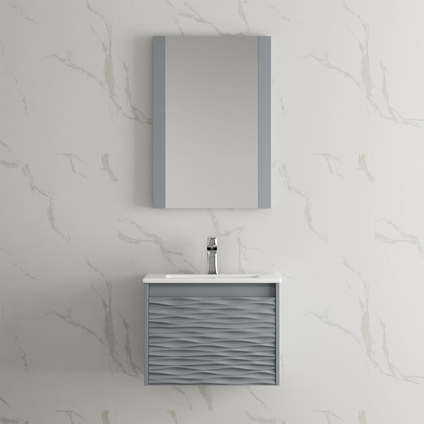 48 inch Marseille Floating Vanity Gloss White