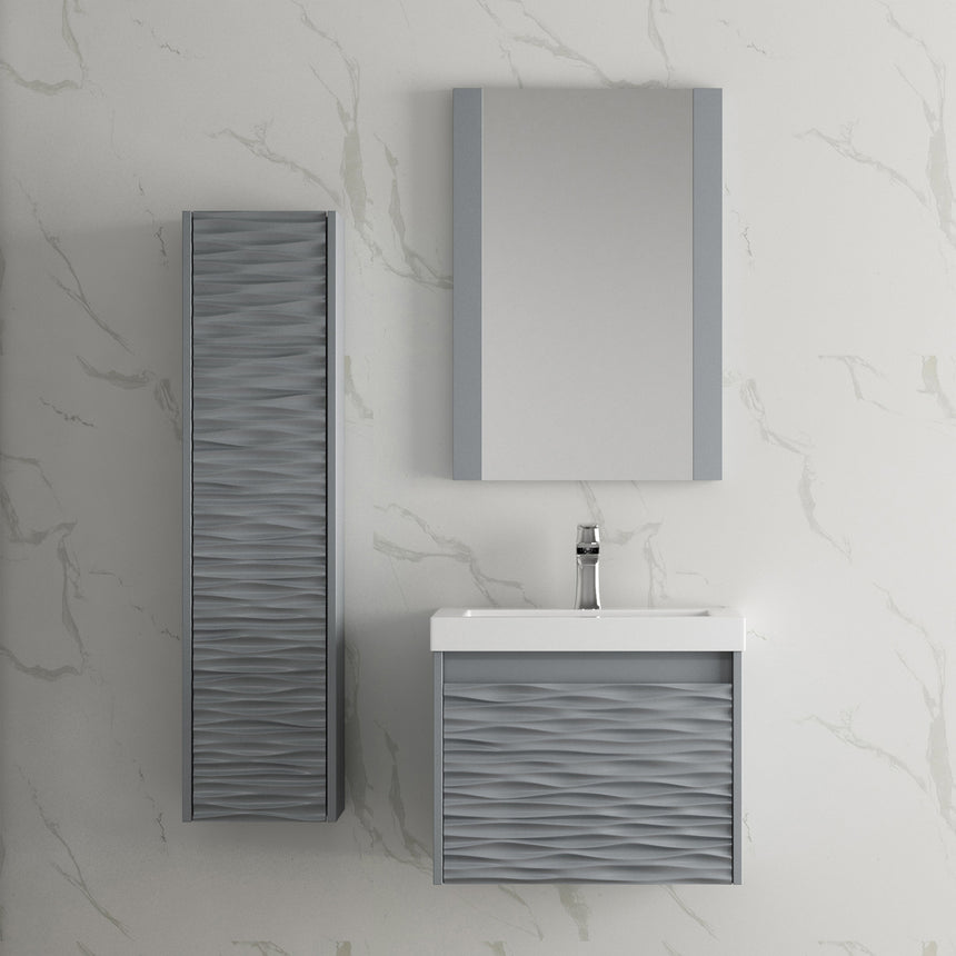 48 inch Marseille Floating Vanity Gloss White