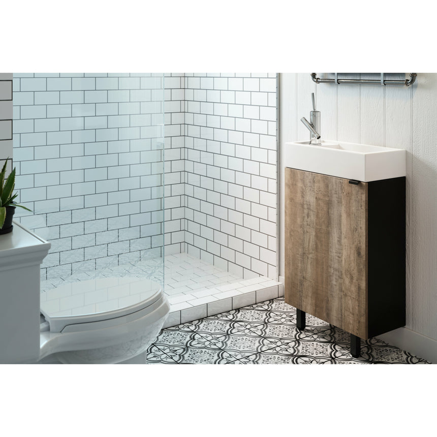 Estudio Freestanding Vanity (10" Depth) - O&N Floating Vanity