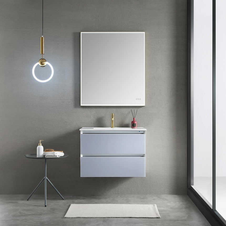 30 inch Catalyst Floating Vanity White