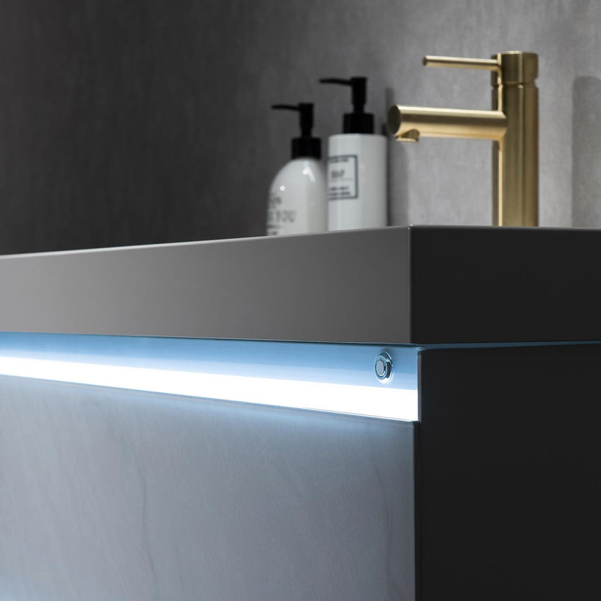 30 inch Catalyst Floating Vanity White