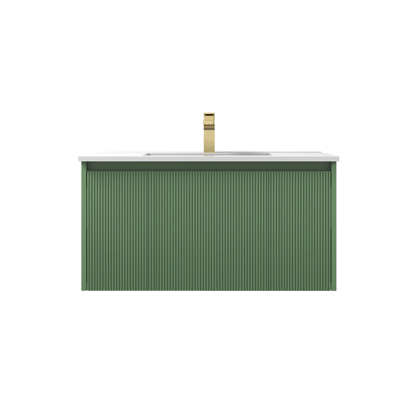 36 inch Chiara Floating Vanity Light Gray