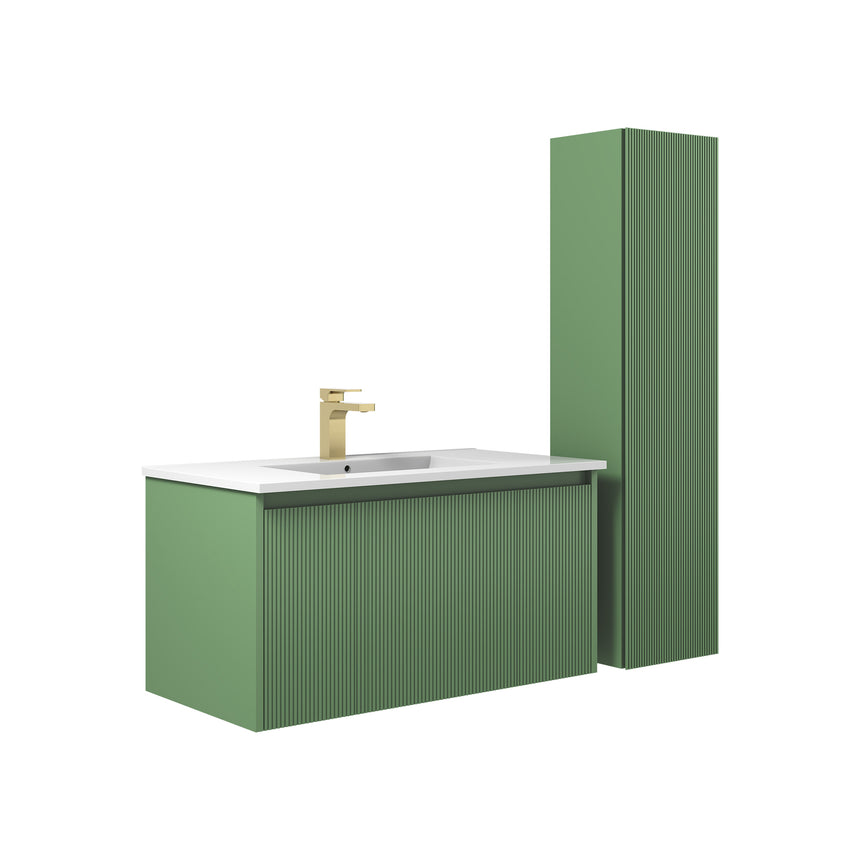 36 inch Chiara Floating Vanity Light Gray