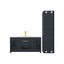 36 inch Chiara Floating Vanity Night Blue back view