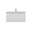 36 inch Chiara Floating Vanity Matte White