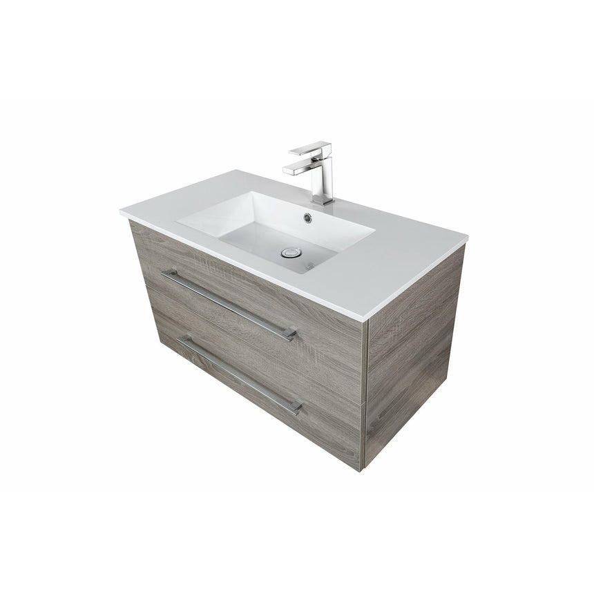 30 inch Piace Floating Vanity Dorato