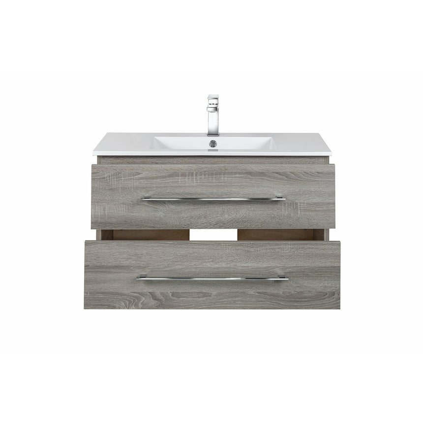 30 inch Piace Floating Vanity Dorato