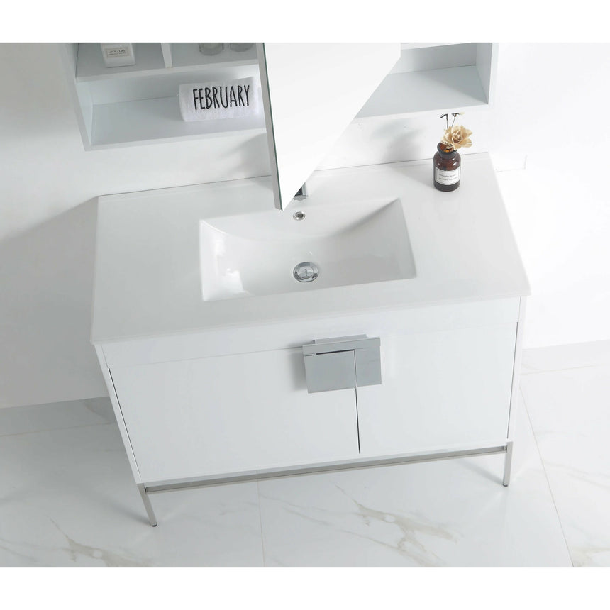 Lindsey Contemporary Vanity - O&N Floating Vanity