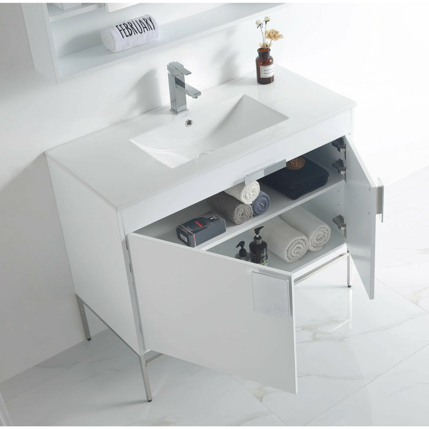 Lindsey Contemporary Vanity - O&N Floating Vanity