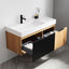 42 inch Acero Floating Vanity open drawers