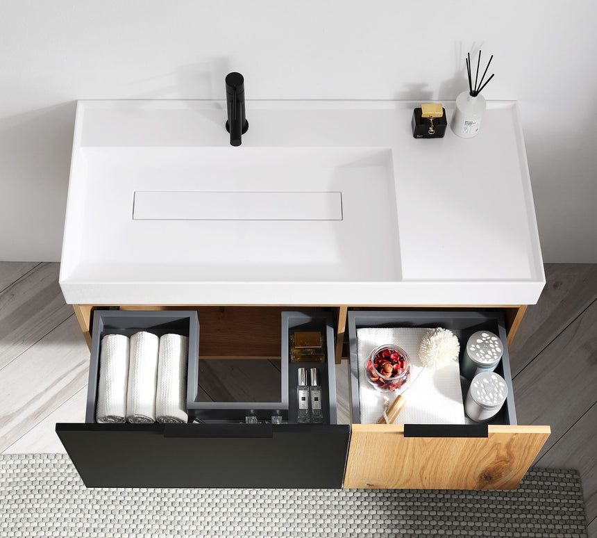 Acero Floating Vanity (42"-55")