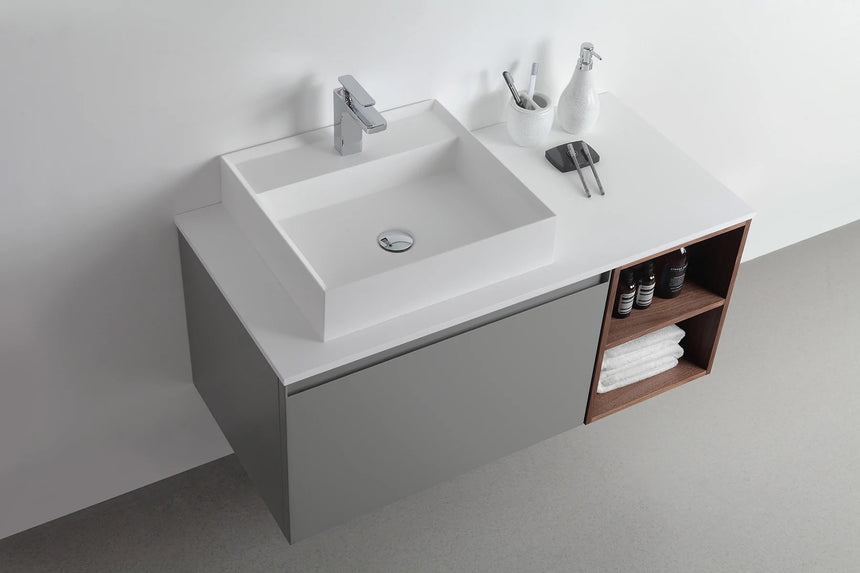 72 inch San Montano Floating Vanity