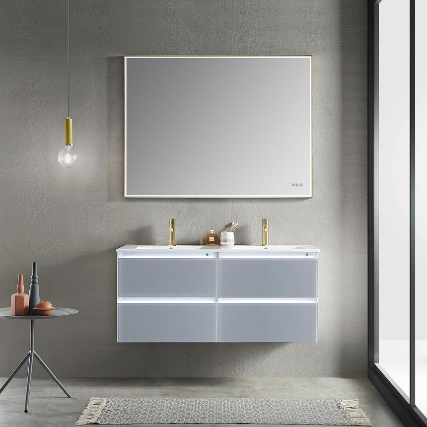 30 inch Catalyst Floating Vanity White