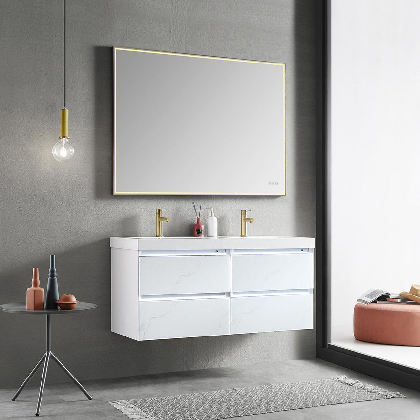 30 inch Catalyst Floating Vanity White