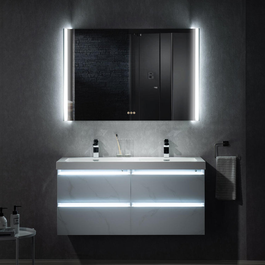 30 inch Catalyst Floating Vanity White