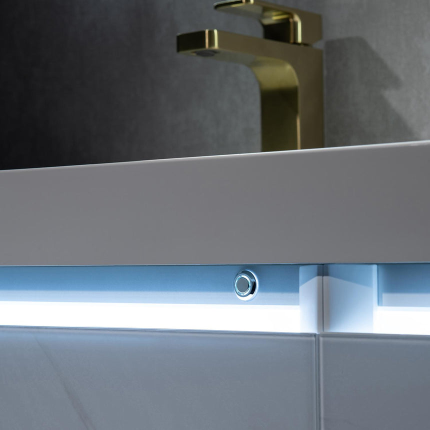 30 inch Catalyst Floating Vanity White