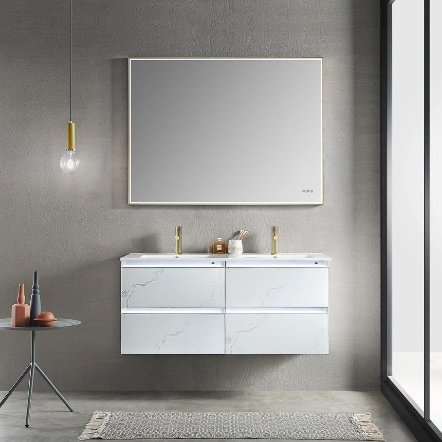 30 inch Catalyst Floating Vanity White