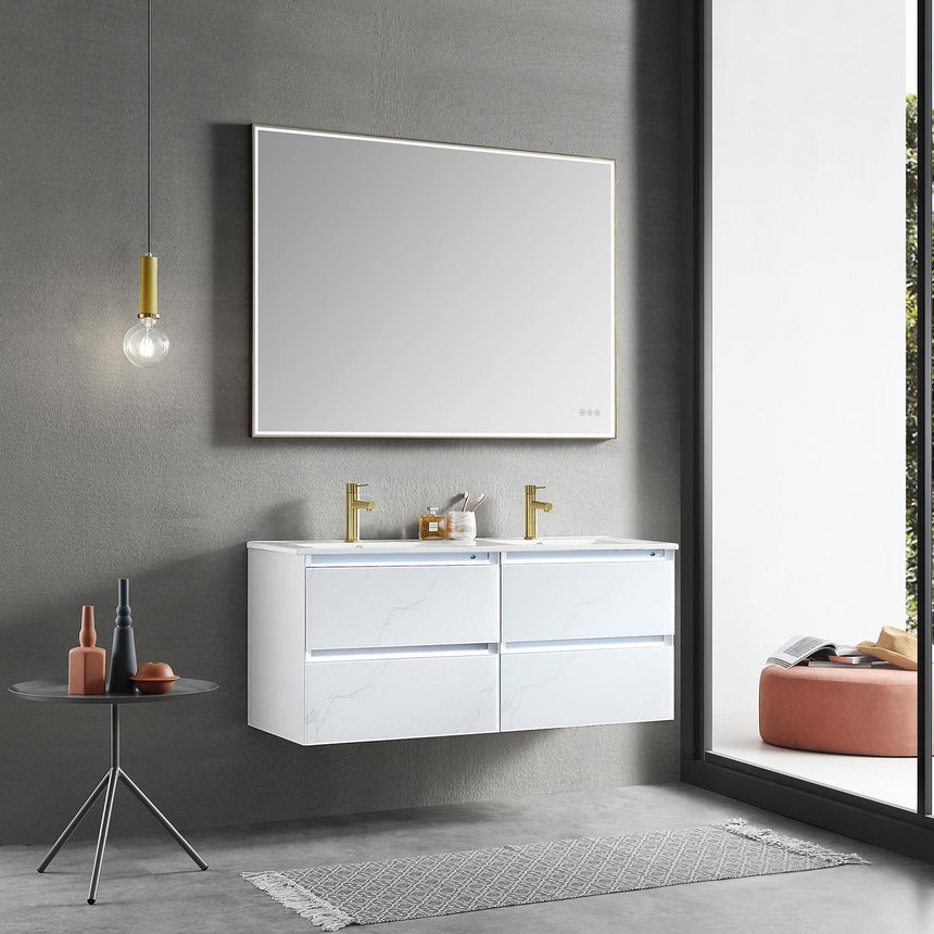 30 inch Catalyst Floating Vanity White