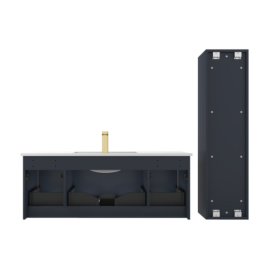 36 inch Chiara Floating Vanity Light Gray