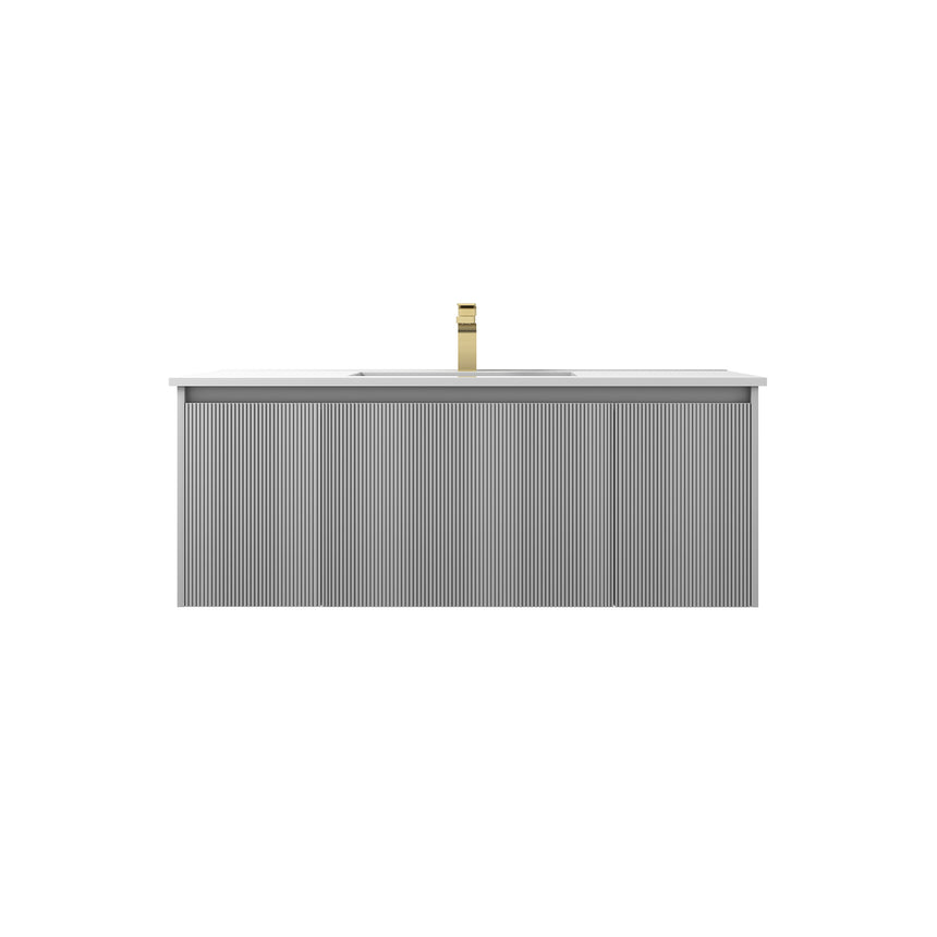 36 inch Chiara Floating Vanity Light Gray