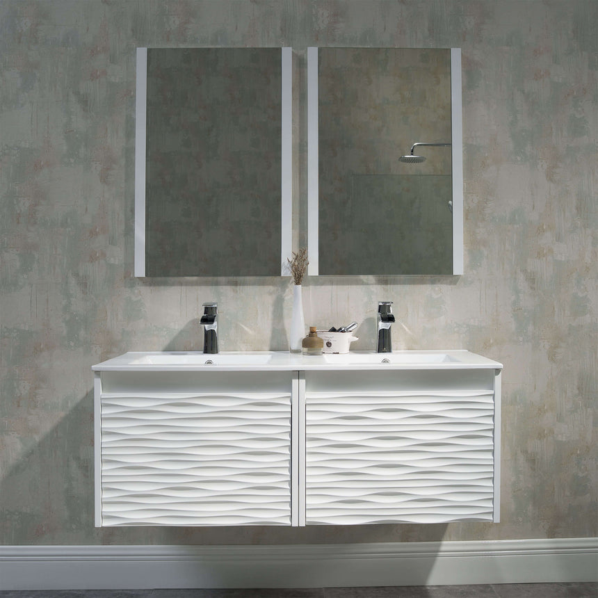 48 inch Marseille Floating Vanity Gloss White