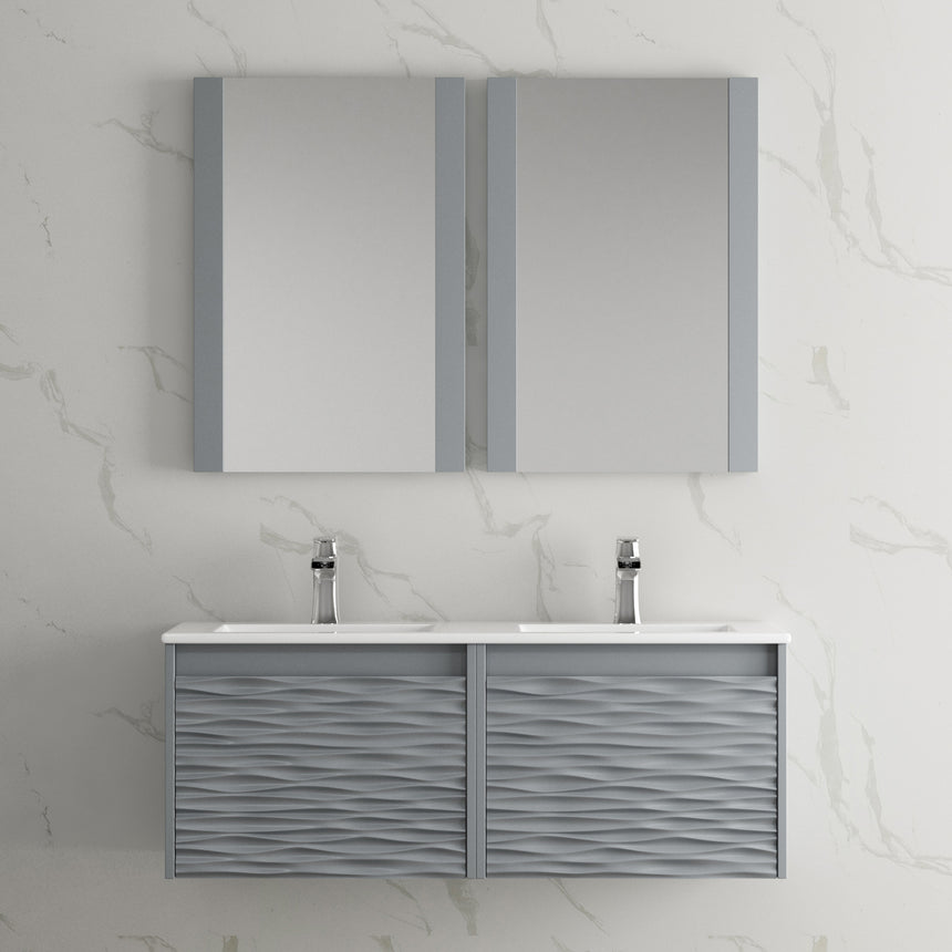 48 inch Marseille Floating Vanity Gloss White