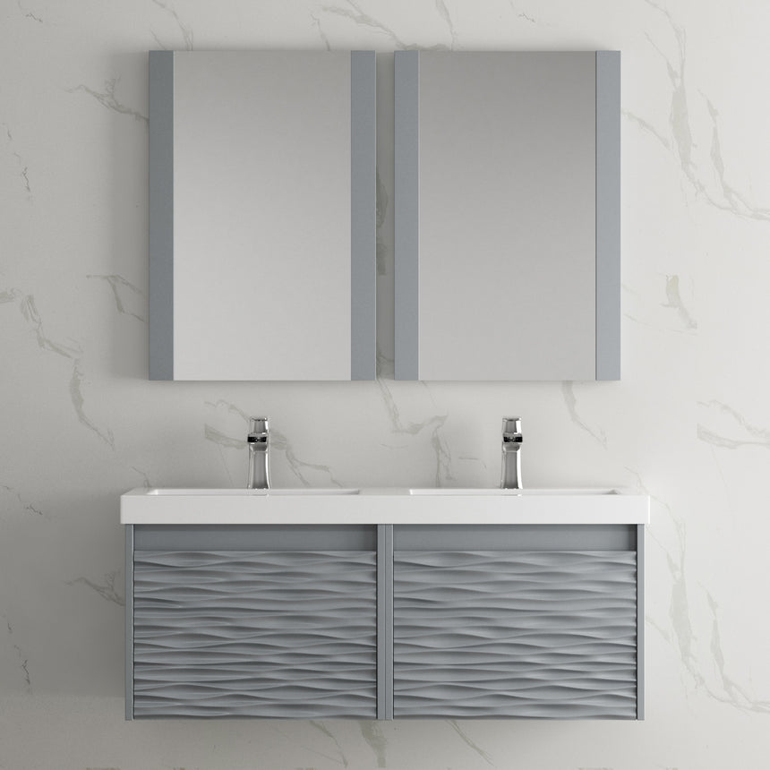 48 inch Marseille Floating Vanity Gloss White