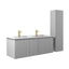 48D inch Chiara Floating Vanity Light Gray