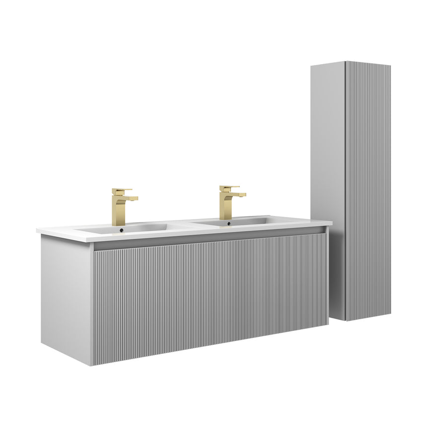 36 inch Chiara Floating Vanity Light Gray
