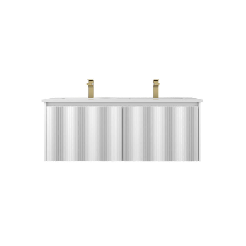 36 inch Chiara Floating Vanity Light Gray